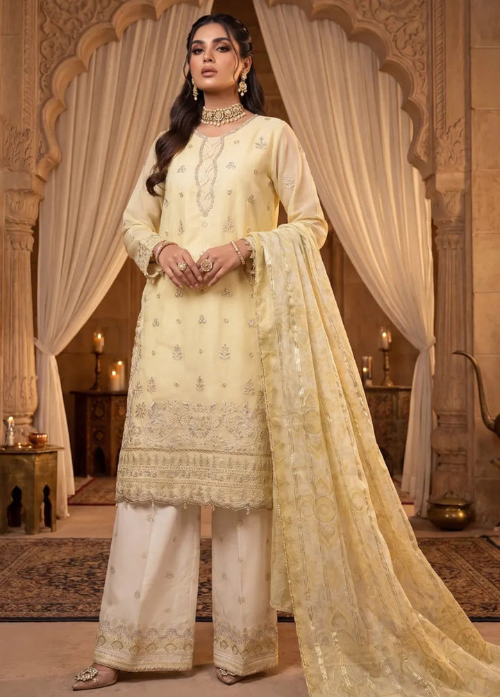 Salitex Women Unstitched Embroidered Paper Cotton 3 Piece Suit SUNS8NO517 Festive Collection