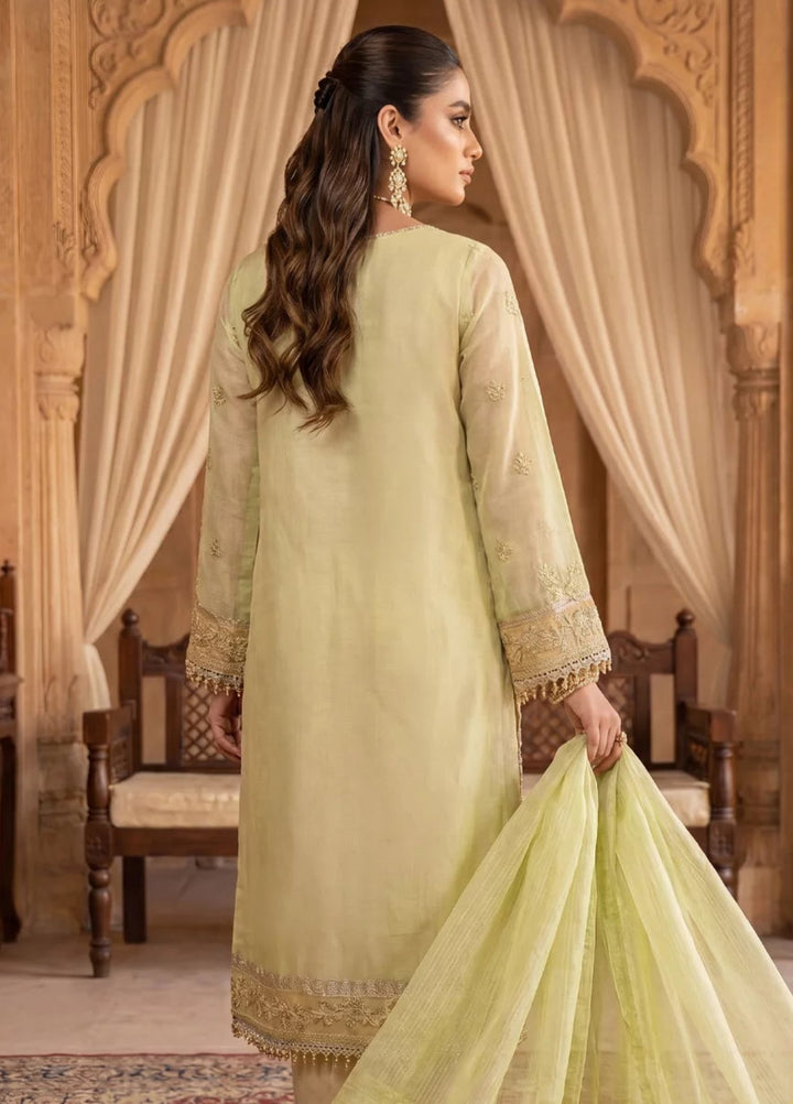 Salitex Women Unstitched Embroidered Khaadi Net 3 Piece Suit SUNS8NO521 Festive Collection