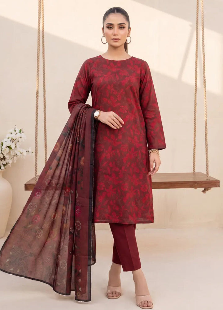 Salitex Women Unstitched Printed Lawn 3 Piece Suit SUNS8IZ201 Casual Collection