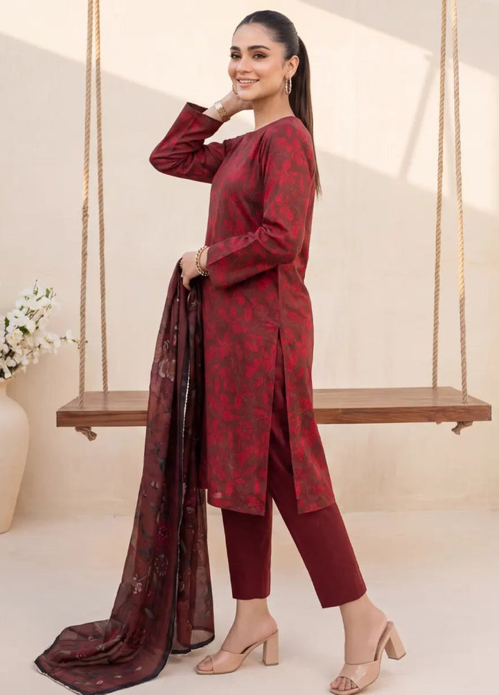 Salitex Women Unstitched Printed Lawn 3 Piece Suit SUNS8IZ201 Casual Collection
