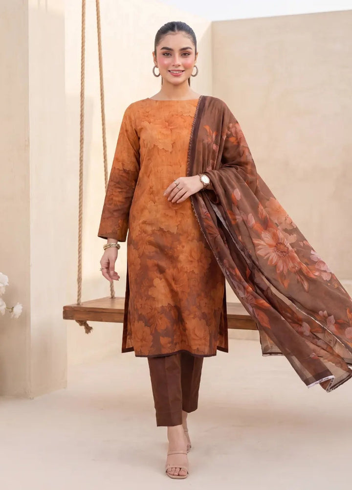 Salitex Women Unstitched Printed Lawn 3 Piece Suit SUNS8IZ220 Casual Collection