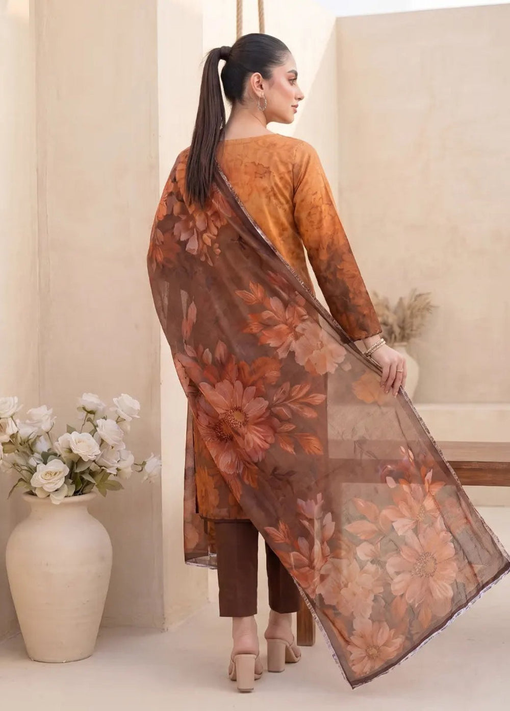 Salitex Women Unstitched Printed Lawn 3 Piece Suit SUNS8IZ220 Casual Collection