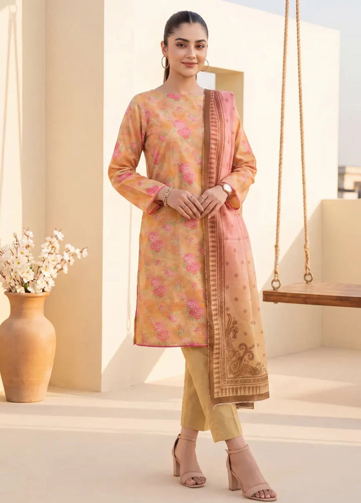 Salitex Women Unstitched Printed Lawn 3 Piece Suit SUNS8IZ222 Casual Collection