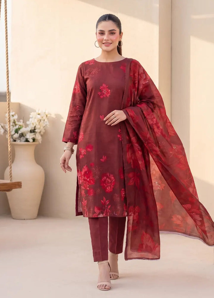 Salitex Women Unstitched Printed Lawn 3 Piece Suit SUNS8IZ211 Casual Collection