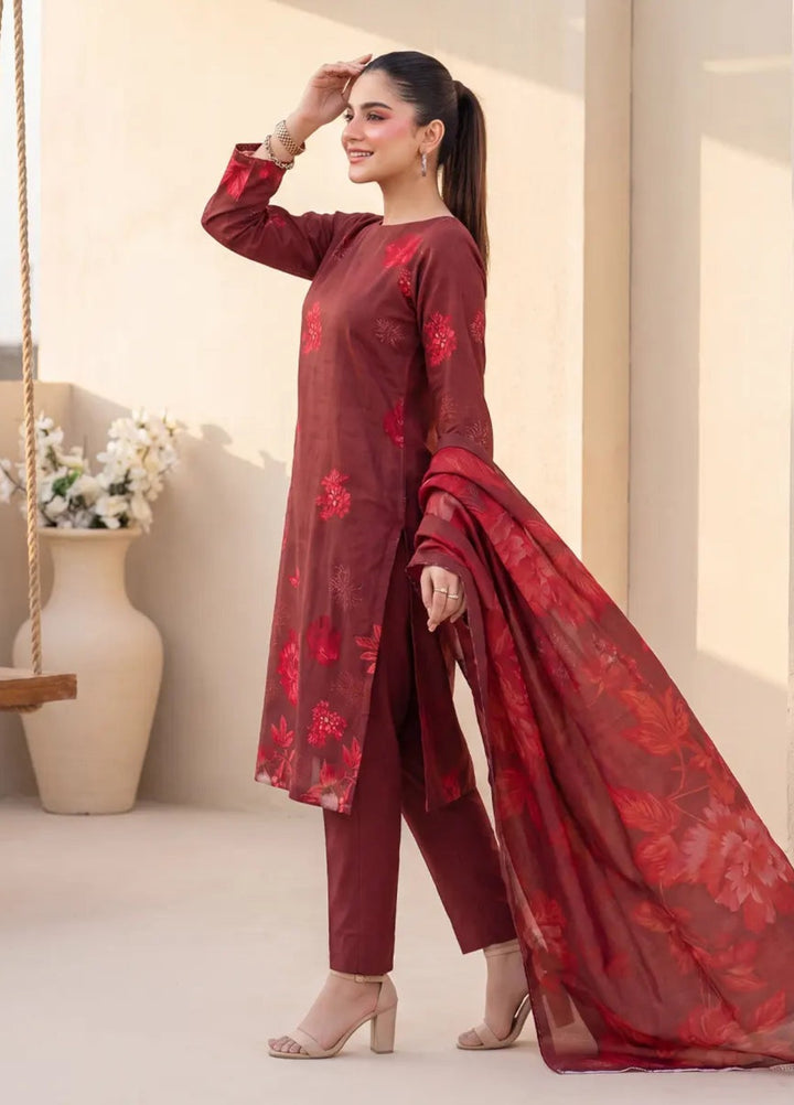 Salitex Women Unstitched Printed Lawn 3 Piece Suit SUNS8IZ211 Casual Collection
