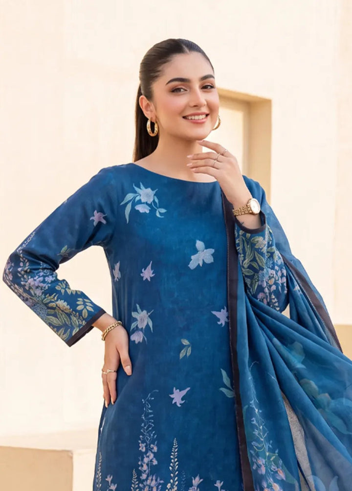 Salitex Women Unstitched Printed Lawn 3 Piece Suit SUNS8IZ207 Casual Collection
