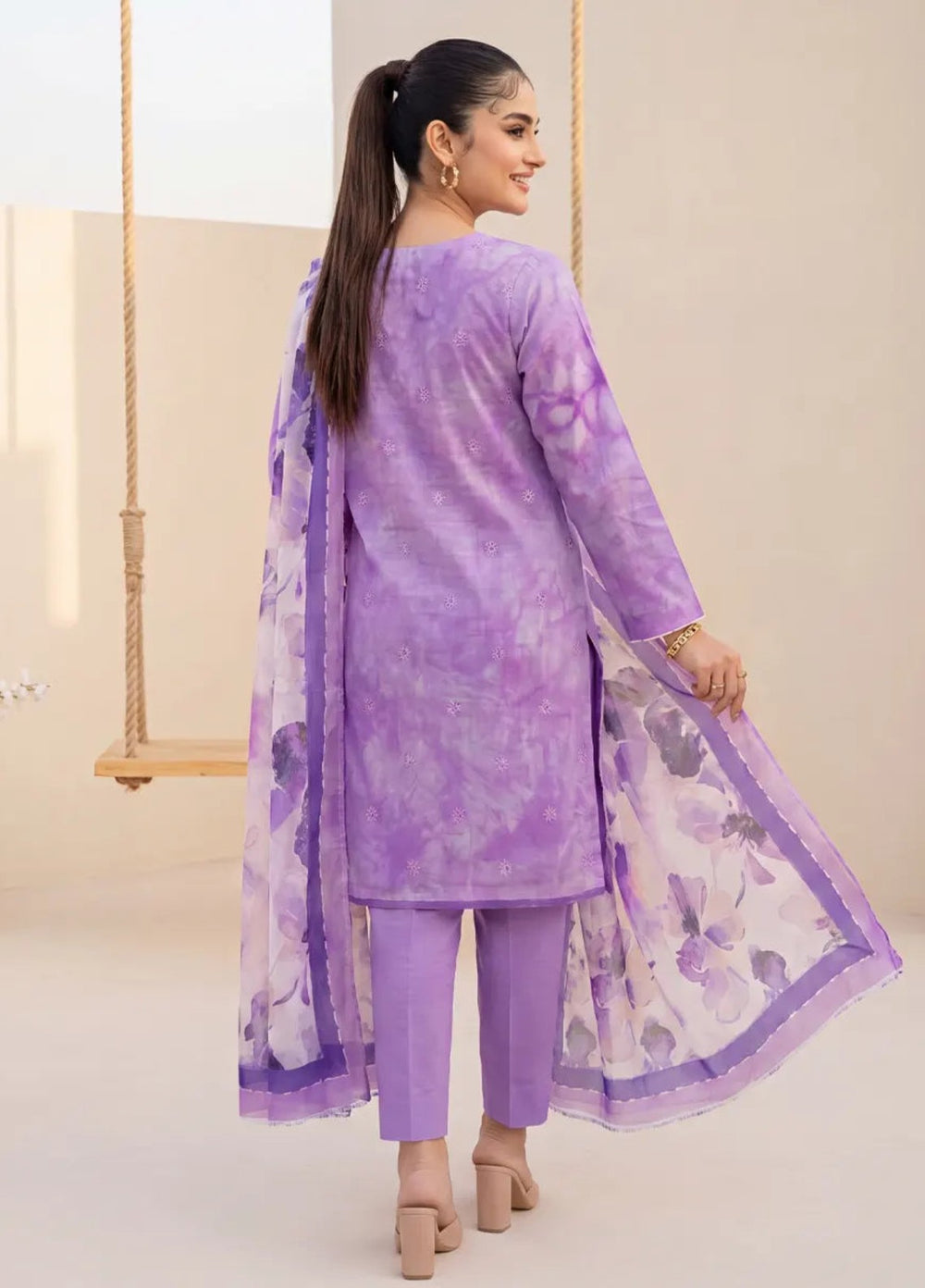 Salitex Women Unstitched Printed Lawn 3 Piece Suit SUNS8IZ216 Casual Collection