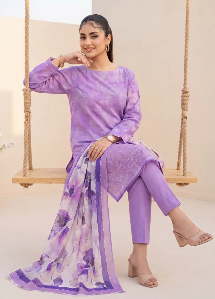 Salitex Women Unstitched Printed Lawn 3 Piece Suit SUNS8IZ216 Casual Collection