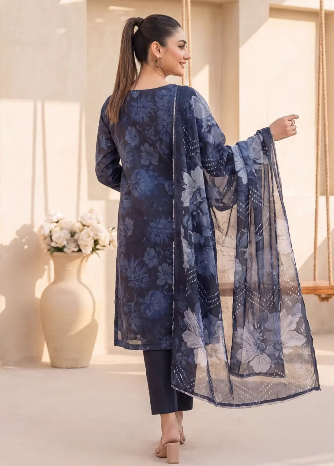 Salitex Women Unstitched Printed Lawn 3 Piece Suit SUNS8IZ217 Casual Collection