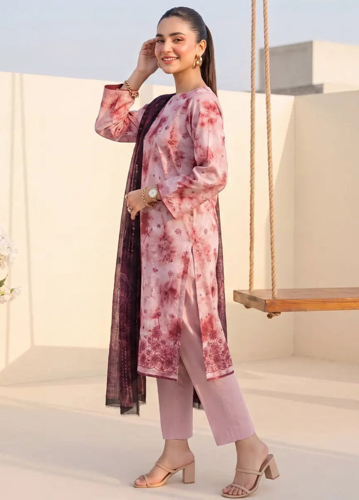 Salitex Women Unstitched Printed Lawn 3 Piece Suit SUNS8IZ203 Casual Collection