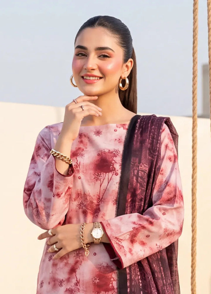 Salitex Women Unstitched Printed Lawn 3 Piece Suit SUNS8IZ203 Casual Collection