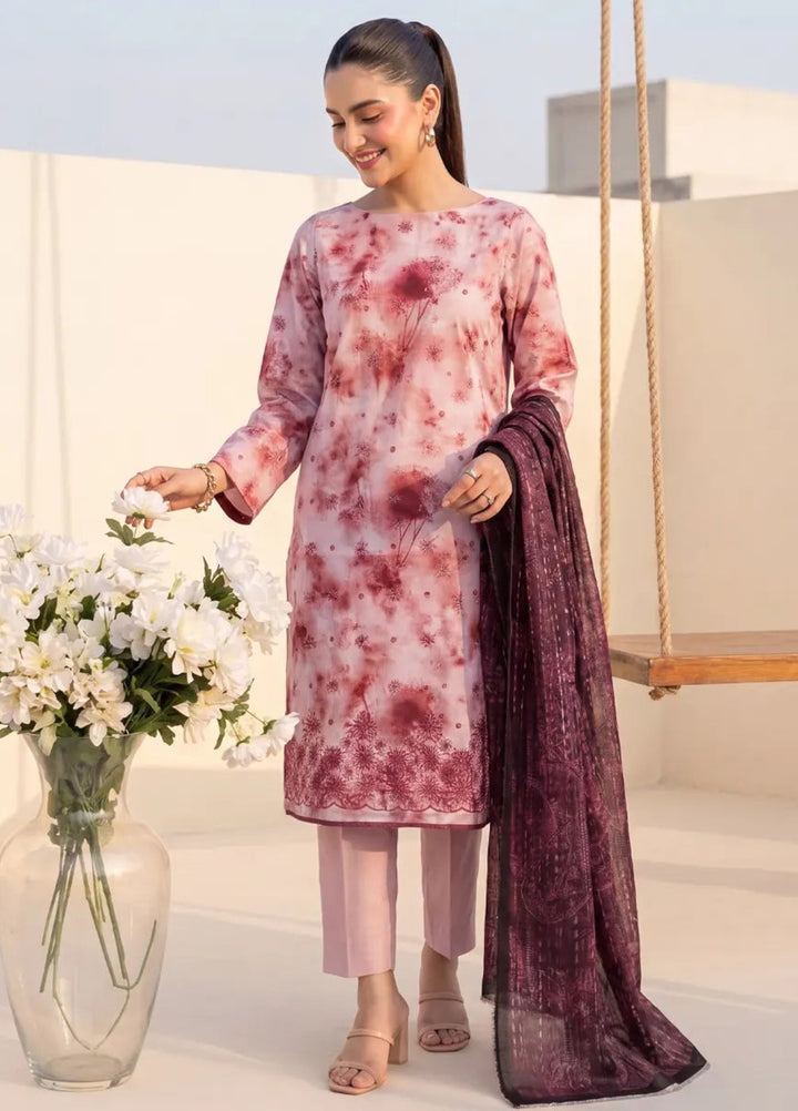 Salitex Women Unstitched Printed Lawn 3 Piece Suit SUNS8IZ203 Casual Collection