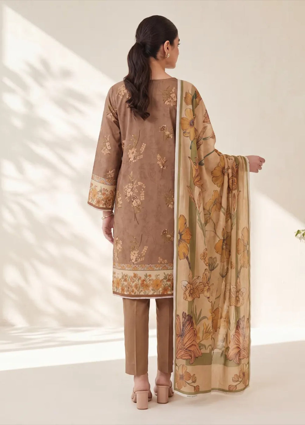 Salitex Women Unstitched Printed Lawn 3 Piece Suit SUNS8IN1140 Casual Collection