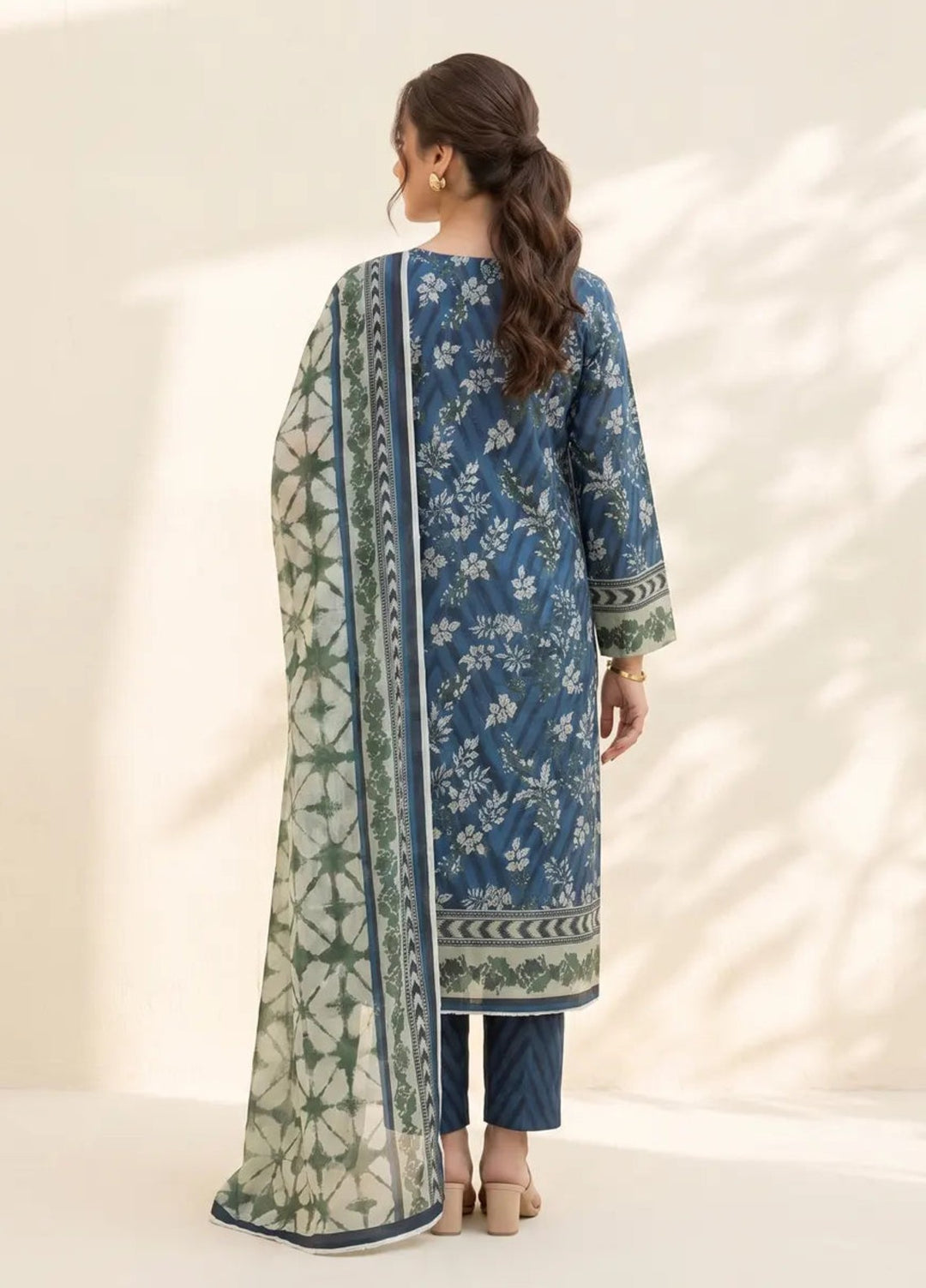 Salitex Women Unstitched Printed Lawn 3 Piece Suit SUNS8IN1142 Casual Collection