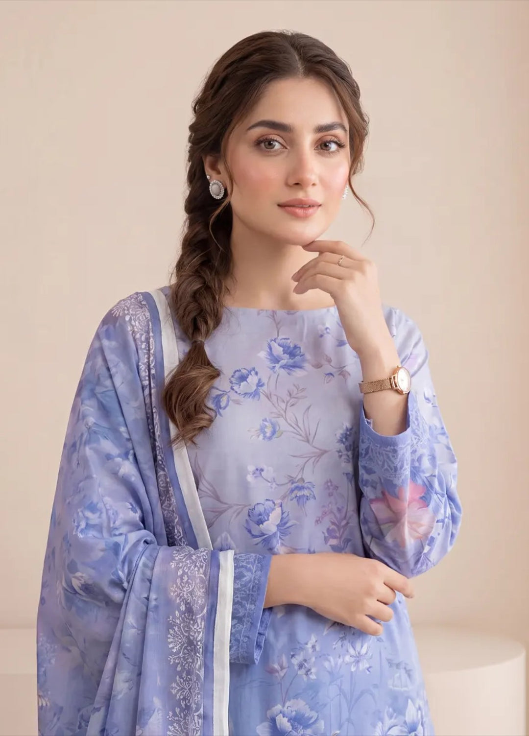 Salitex Women Unstitched Printed Lawn 3 Piece Suit S26L3PMRCL868 Casual Collection