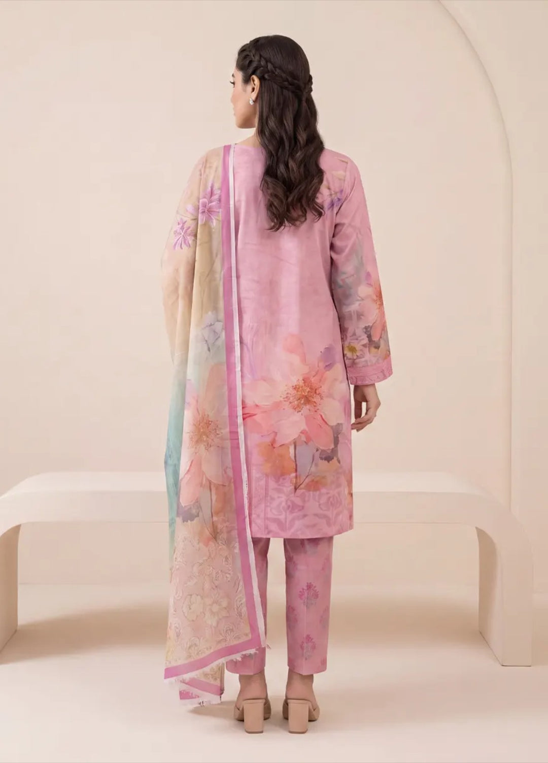 Salitex Women Unstitched Printed Lawn 3 Piece Suit S26L3PMRCL869 Casual Collection
