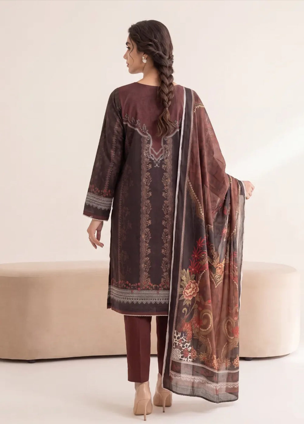Salitex Women Unstitched Printed Lawn 3 Piece Suit S26L3PMRCL871 Casual Collection