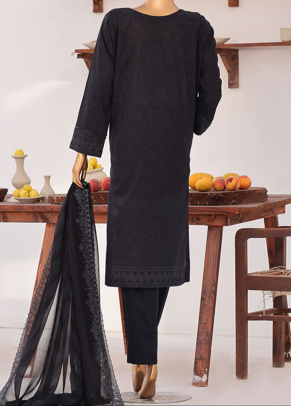 Premium Venice by HZ Textiles Unstitched Embroidered Cotton Lawn 3 Piece Suit PVE-3116 Casual Collection