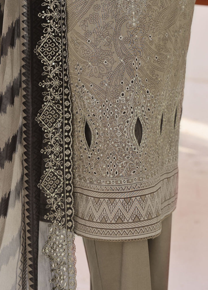 Premium Venice by HZ Textiles Unstitched Embroidered Cotton Lawn 3 Piece Suit PVE-3119 Casual Collection