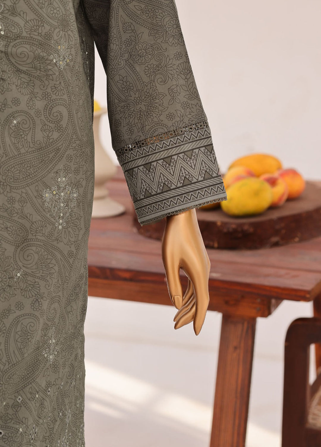 Premium Venice by HZ Textiles Unstitched Embroidered Cotton Lawn 3 Piece Suit PVE-3119 Casual Collection