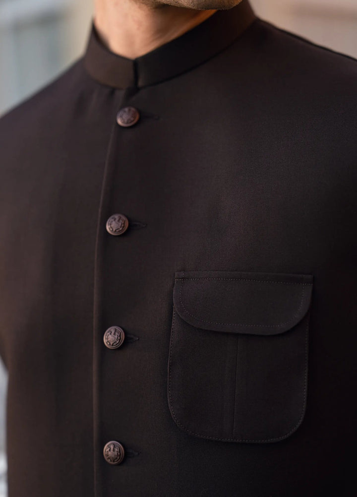 Stylish Garments Mens Waistcoat RTW Solids Suiting Waistcoat Suit WS-2030 Festive Collection