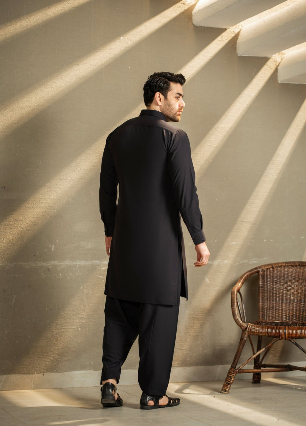 Stylish Garments RTW Embroidered Wash N Wear Kurta Shalwar Suit C-10213 Casual Collection