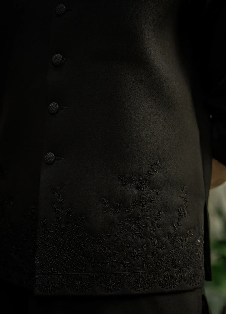Stylish Garments Mens Waistcoat RTW Embroidered Mesuri Waistcoat Suit W-2963 Festive Collection