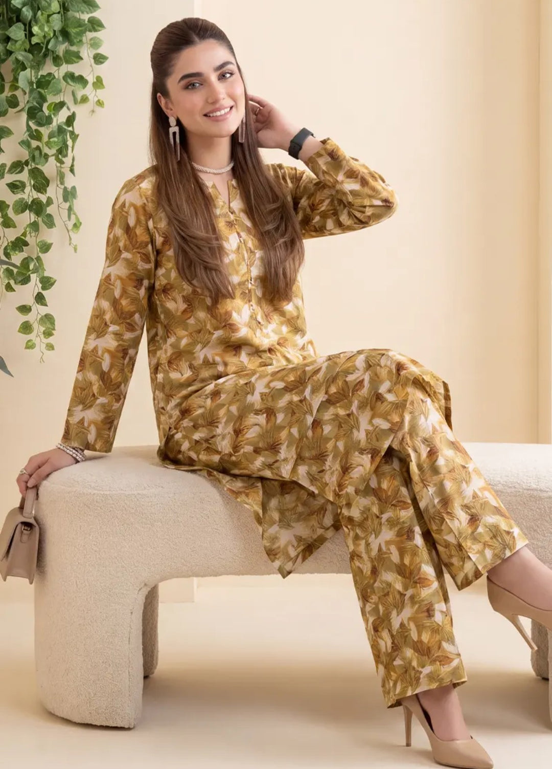 Salitex Unstitched Printed Lawn 2 Piece Suit SUNS82AG2023 Summer Collection