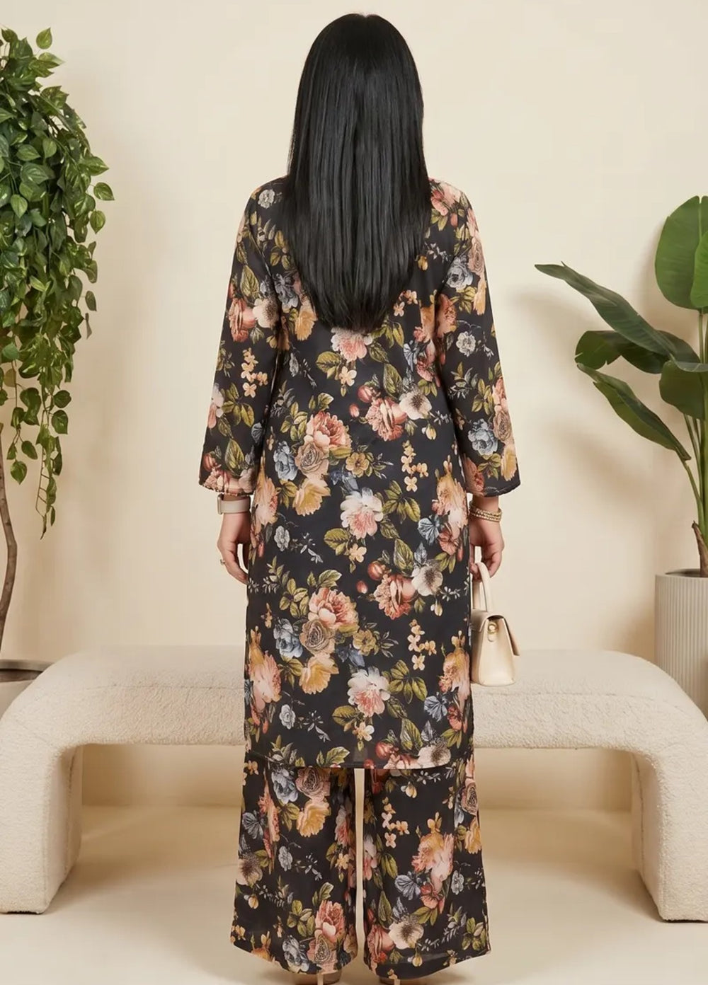 Salitex Unstitched Printed Lawn 2 Piece Suit SUNS82AG2001 Summer Collection