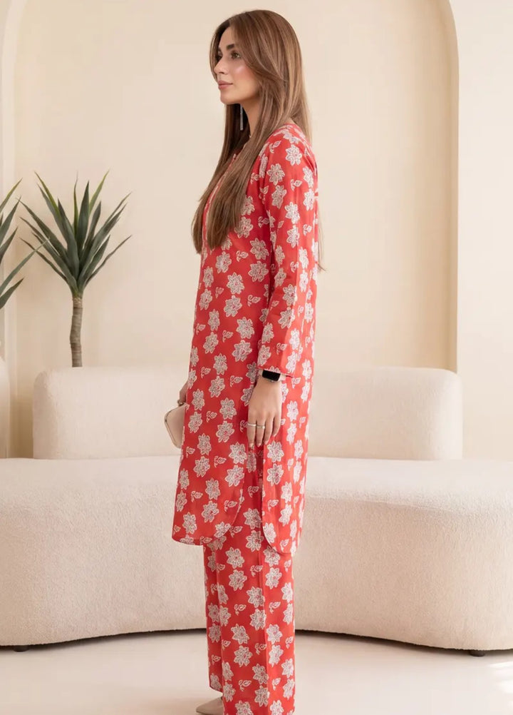 Salitex Unstitched Printed Lawn 2 Piece Suit SUNS82AG2002 Summer Collection