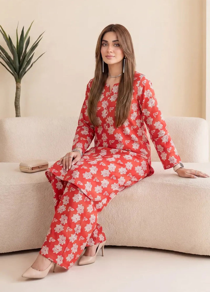 Salitex Unstitched Printed Lawn 2 Piece Suit SUNS82AG2002 Summer Collection