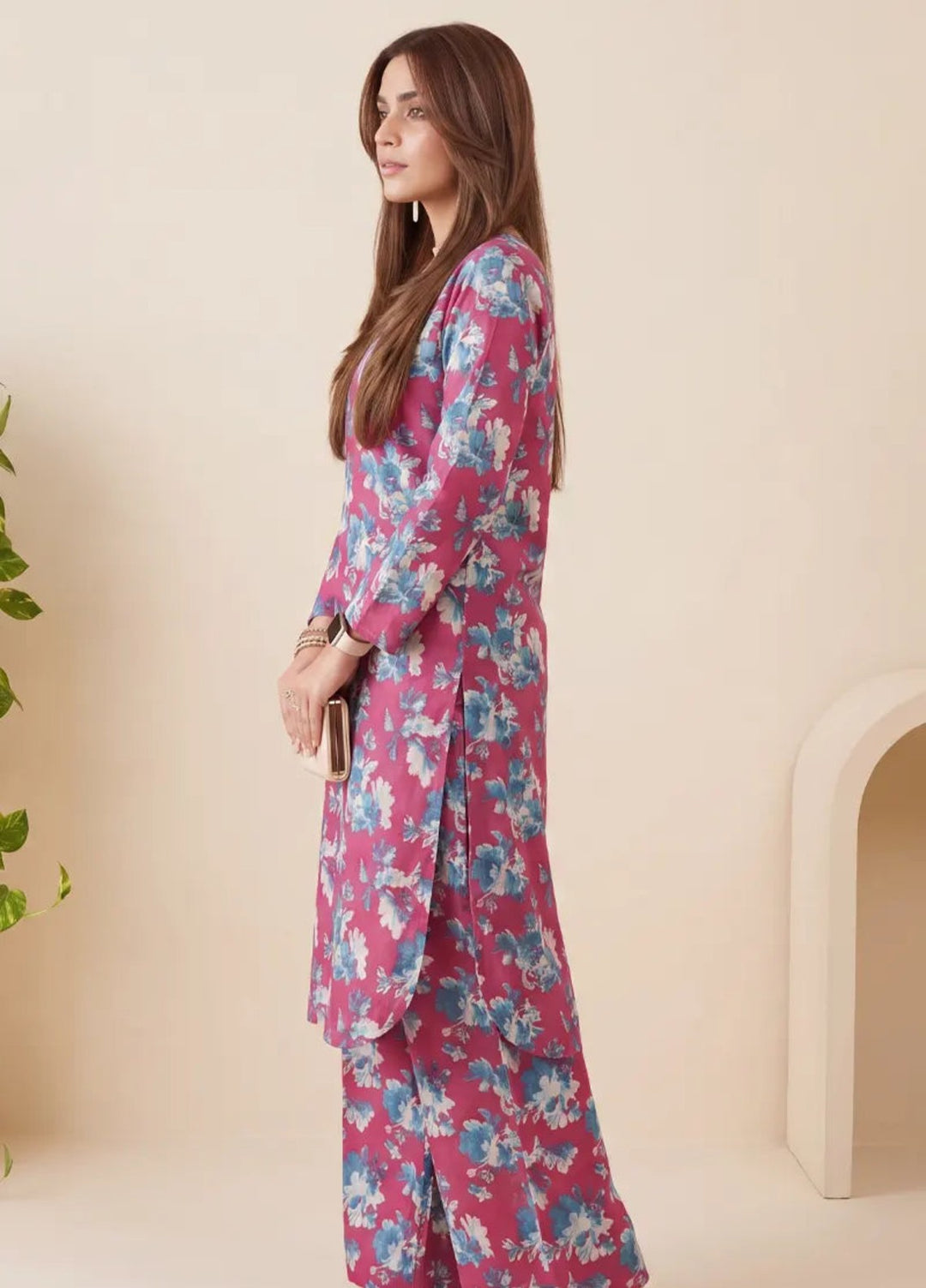 Salitex Unstitched Printed Lawn 2 Piece Suit SUNS82AG2003 Summer Collection