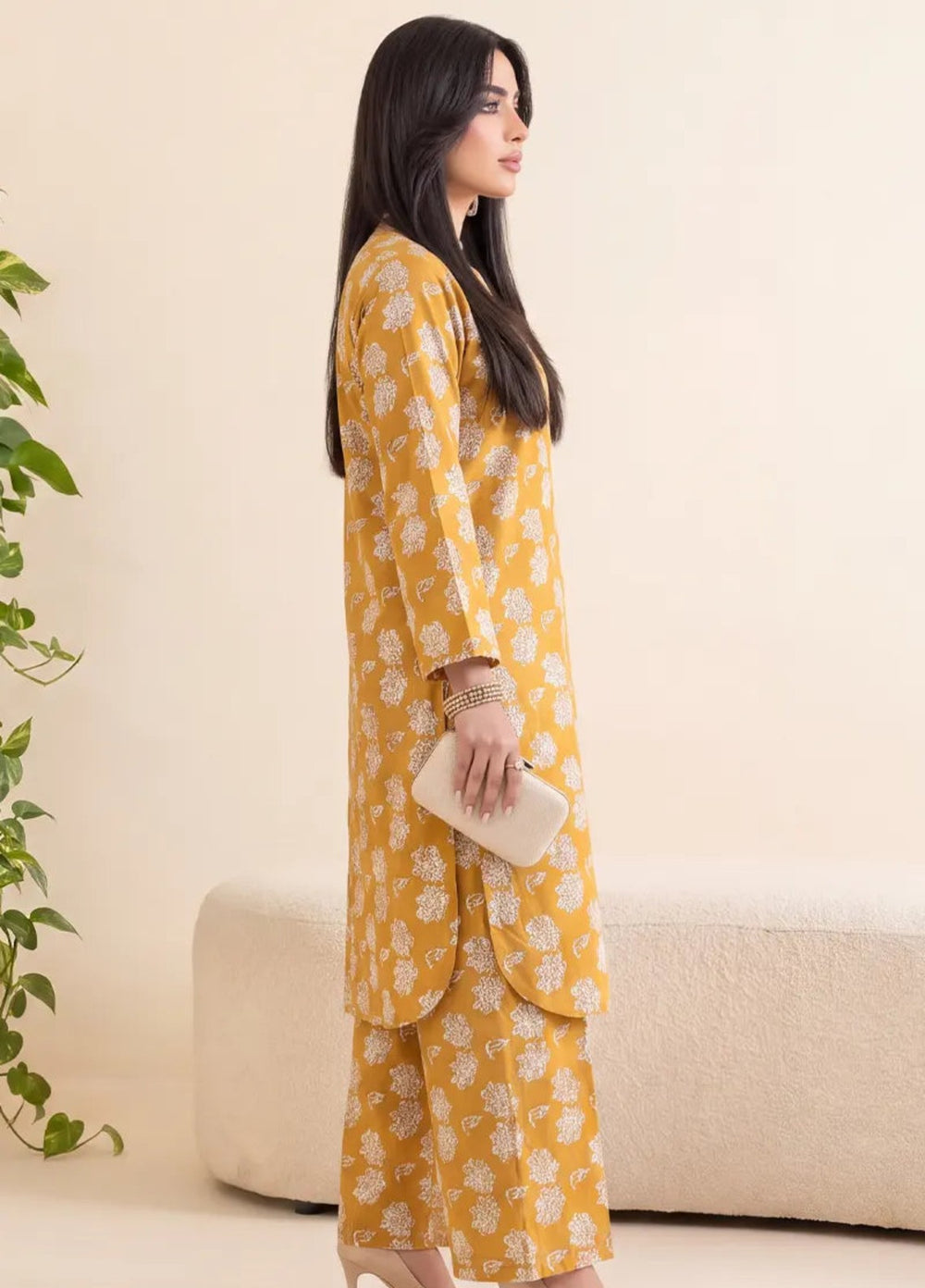 Salitex Unstitched Printed Lawn 2 Piece Suit SUNS82AG2005 Summer Collection