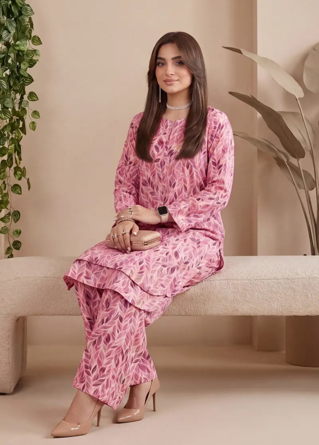 Salitex Unstitched Printed Lawn 2 Piece Suit SUNS82AG2006 Summer Collection