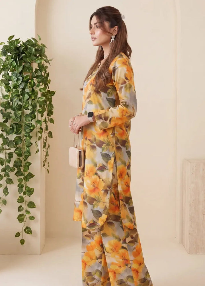 Salitex Unstitched Printed Lawn 2 Piece Suit SUNS82AG2021 Summer Collection