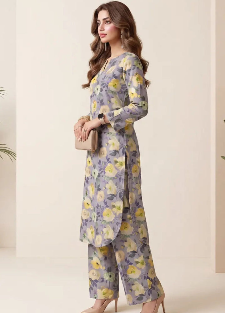 Salitex Unstitched Printed Lawn 2 Piece Suit SUNS82AG2007 Summer Collection