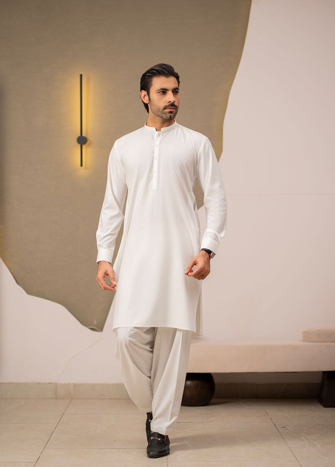 Stylish Garments RTW Embroidered Wash N wear Kurta Shalwar Suit C-10218 Casual Collection
