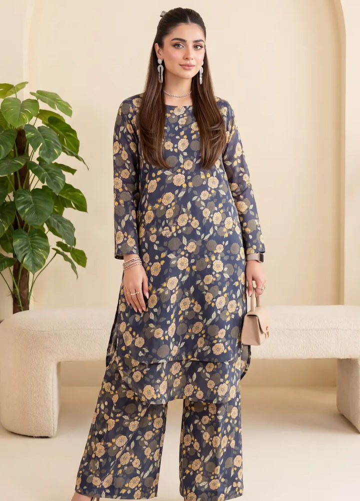 Salitex Unstitched Printed Lawn 2 Piece Suit SUNS82AG2035 Summer Collection