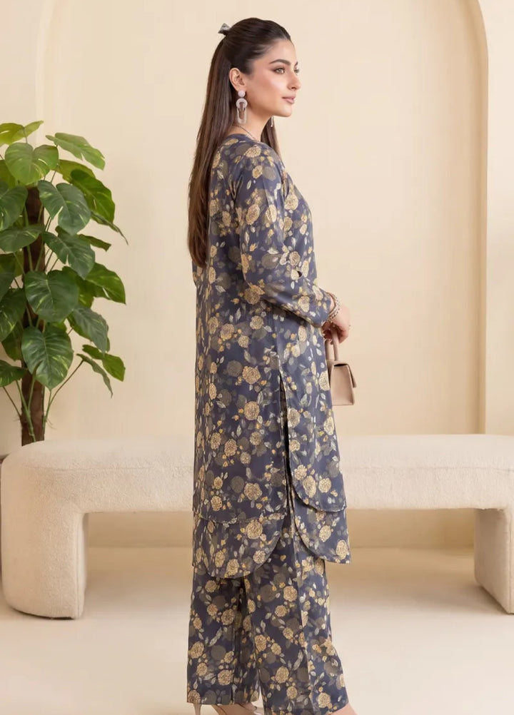 Salitex Unstitched Printed Lawn 2 Piece Suit SUNS82AG2035 Summer Collection