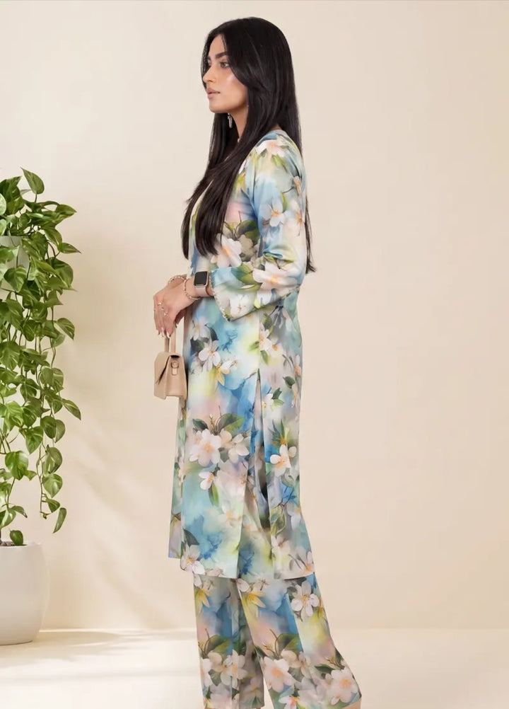 Salitex Unstitched Printed Lawn 2 Piece Suit SUNS82AG2032 Summer Collection