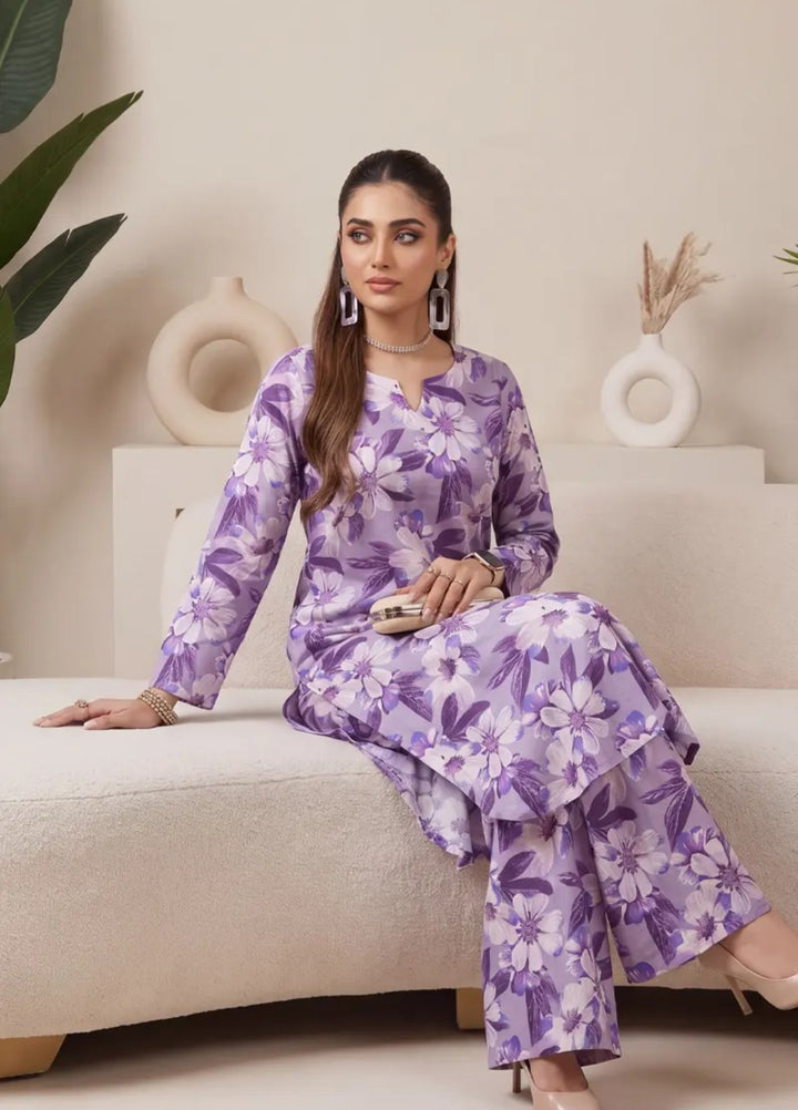 Salitex Unstitched Printed Lawn 2 Piece Suit SUNS82AG2033 Summer Collection