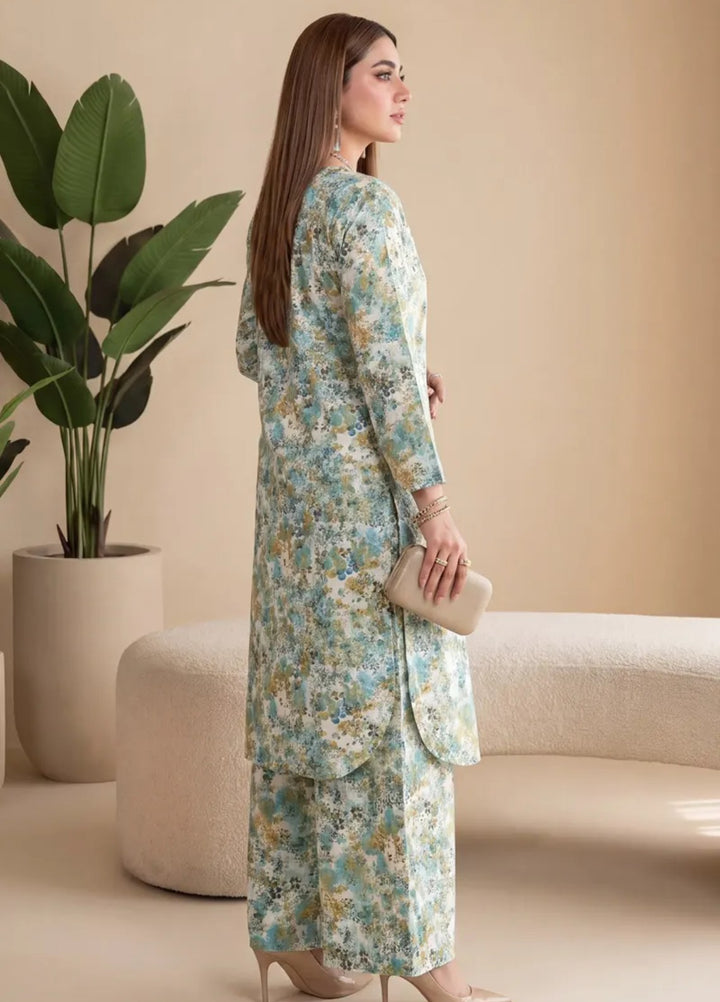 Salitex Unstitched Printed Lawn 2 Piece Suit SUNS82AG2029 Summer Collection