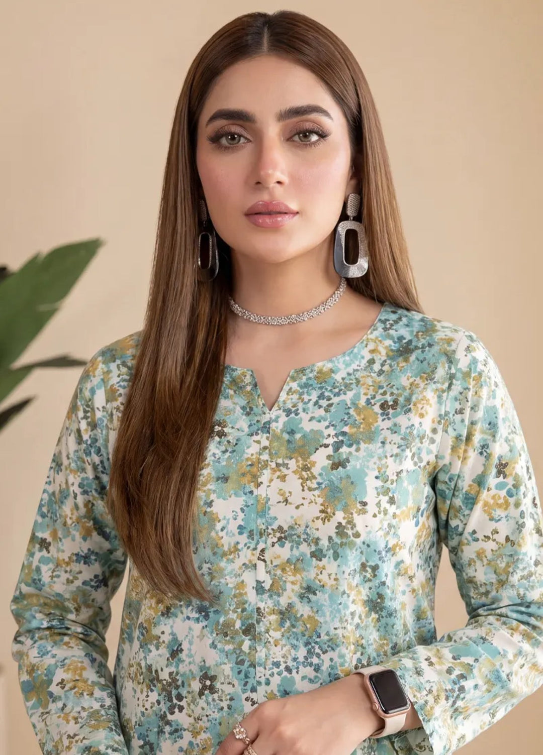 Salitex Unstitched Printed Lawn 2 Piece Suit SUNS82AG2029 Summer Collection