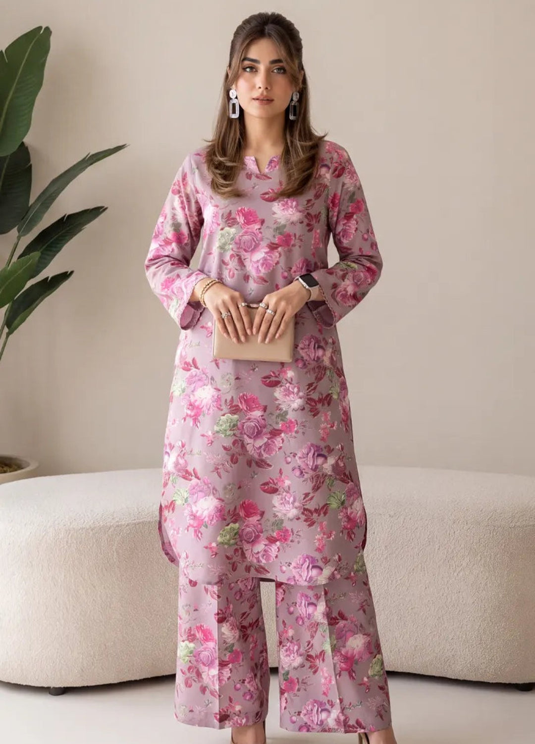 Salitex Unstitched Printed Lawn 2 Piece Suit SUNS82AG2039 Summer Collection