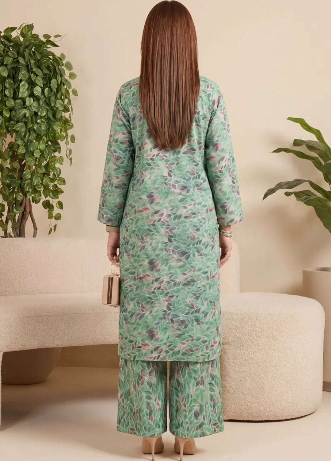 Salitex Unstitched Printed Lawn 2 Piece Suit SUNS82AG2043 Summer Collection