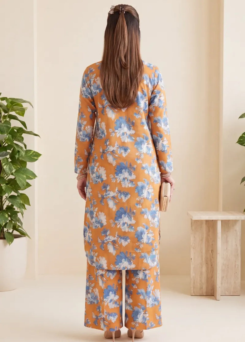 Salitex Unstitched Printed Lawn 2 Piece Suit SUNS82AG2037 Summer Collection