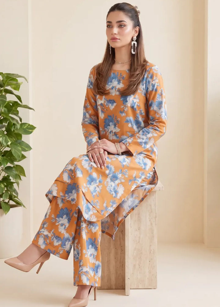 Salitex Unstitched Printed Lawn 2 Piece Suit SUNS82AG2037 Summer Collection