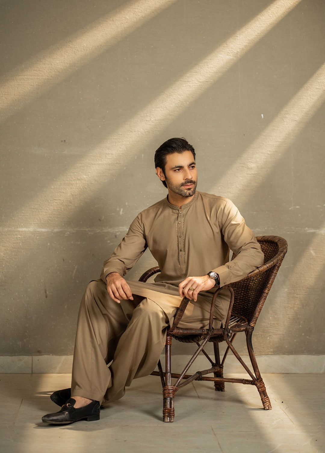 Stylish Garments RTW Embroidered Wash N wear Kurta Shalwar Suit C-10216 Casual Collection