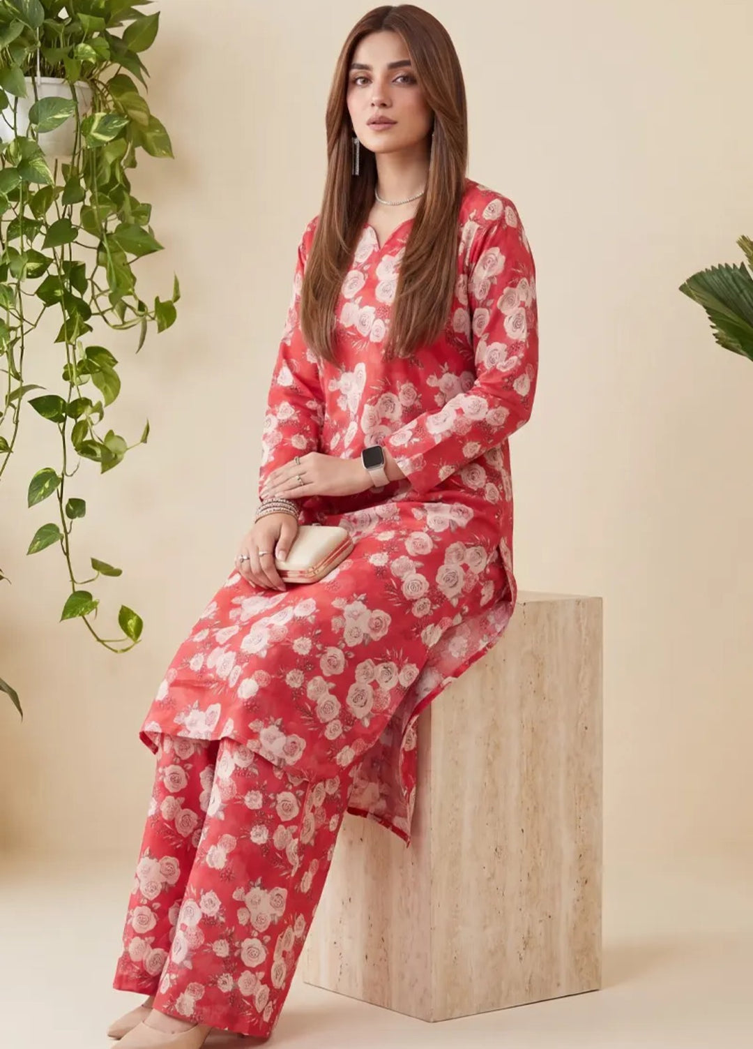 Salitex Unstitched Printed Lawn 2 Piece Suit SUNS82AG2017 Summer Collection