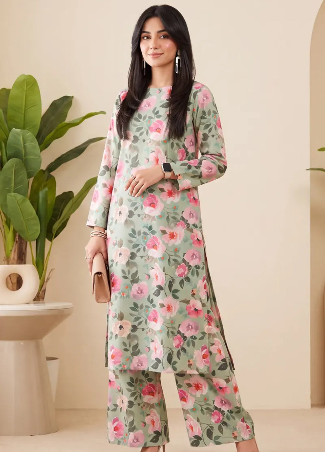 Salitex Unstitched Printed Lawn 2 Piece Suit SUNS82AG2010 Summer Collection